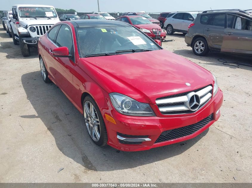 2013 MERCEDES-BENZ C 250