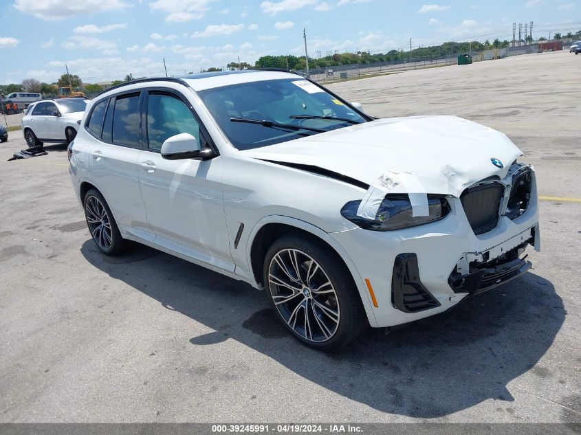 2022 BMW X3 SDRIVE30I