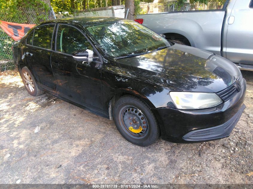 2012 VOLKSWAGEN JETTA 2.5L SE