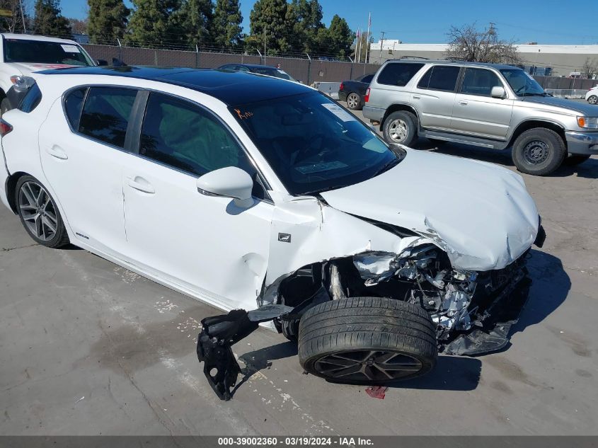 2017 LEXUS CT 200H