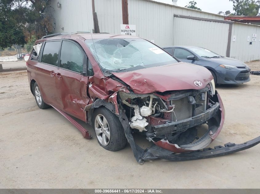 2014 TOYOTA SIENNA LE V6 8 PASSENGER