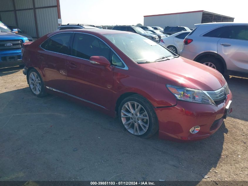 2010 LEXUS HS 250H 250H