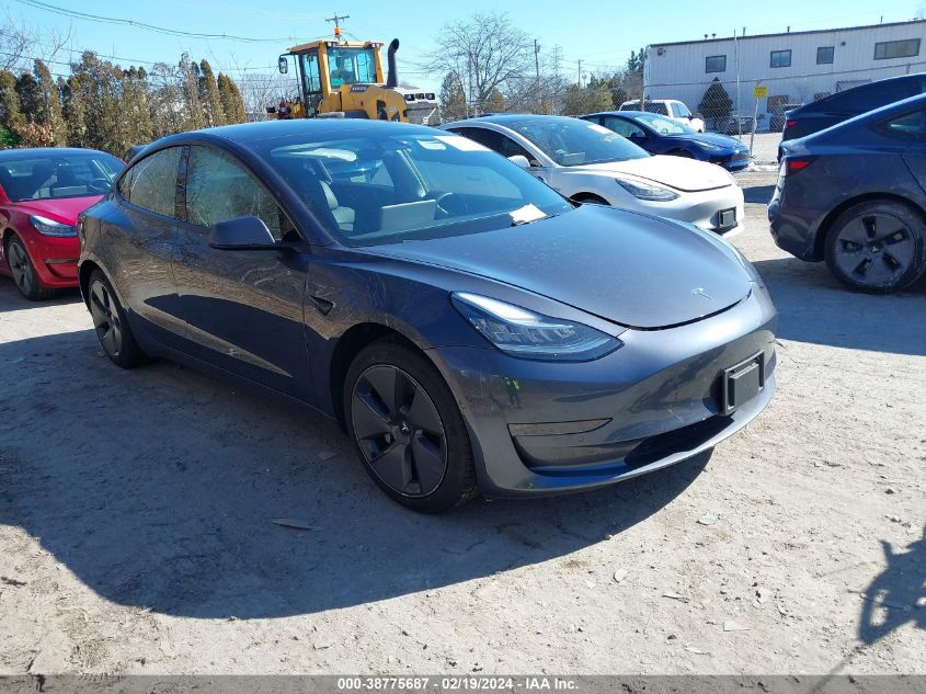 2021 TESLA MODEL 3 STANDARD RANGE PLUS REAR-WHEEL DRIVE