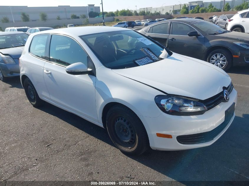 2013 VOLKSWAGEN GOLF