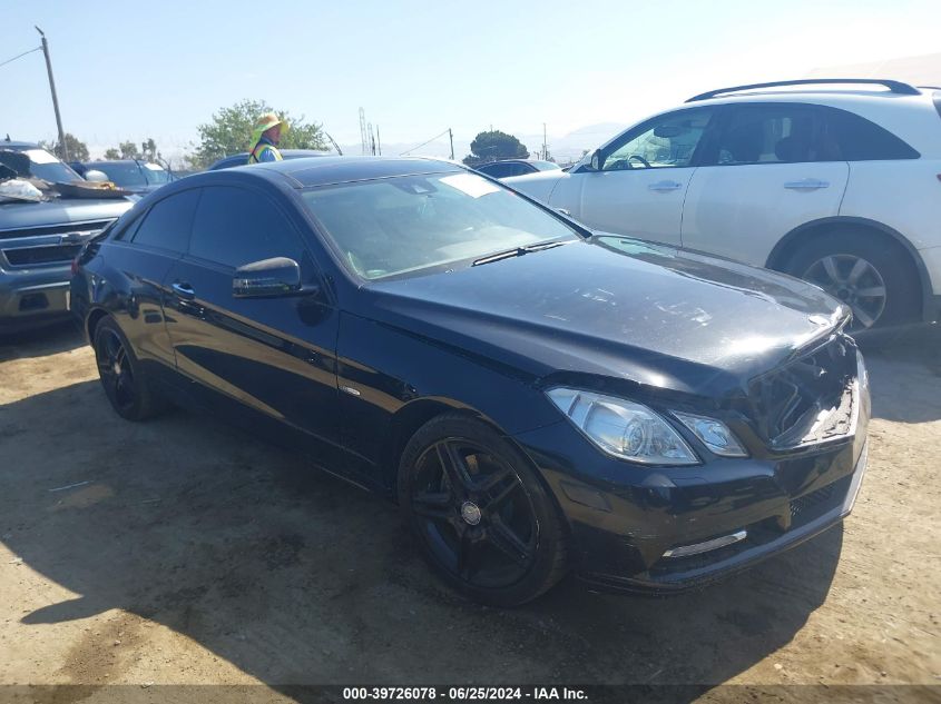 2012 MERCEDES-BENZ E 350