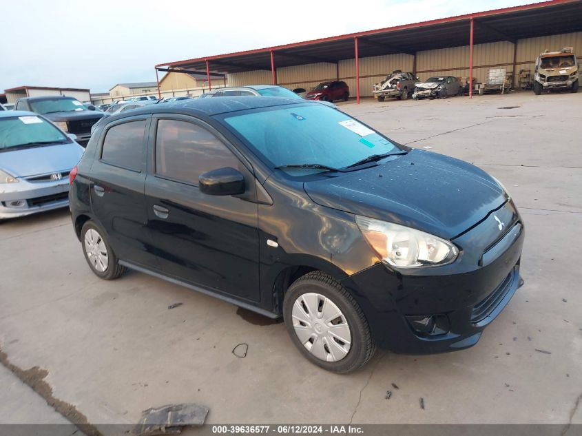 2015 MITSUBISHI MIRAGE DE/RF