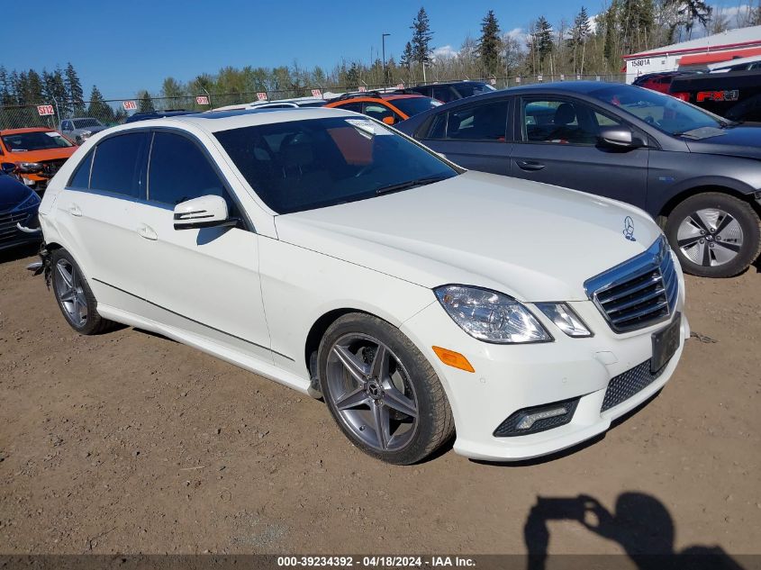 2011 MERCEDES-BENZ E 350 E 350 SPORT