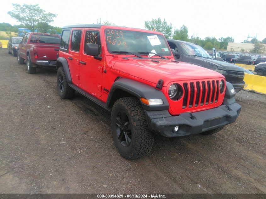 2021 JEEP WRANGLER UNLIMITED SPORT ALTITUDE 4X4