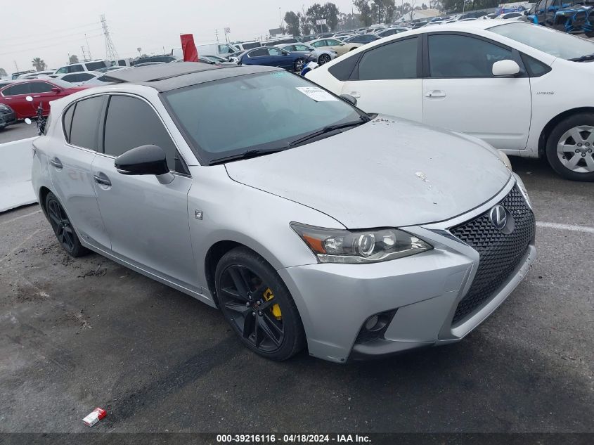 2015 LEXUS CT 200H