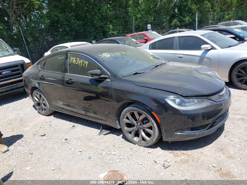 2015 CHRYSLER 200 S