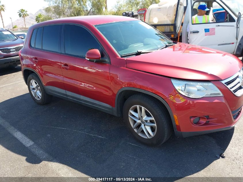 2011 VOLKSWAGEN TIGUAN S