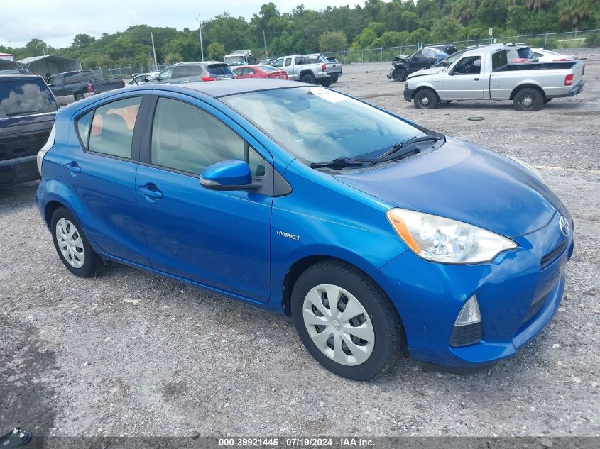 2014 TOYOTA PRIUS C ONE