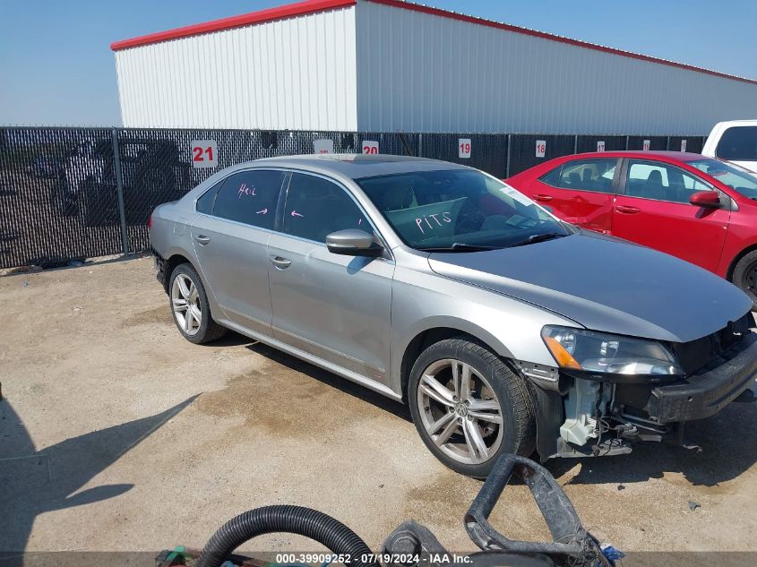 2014 VOLKSWAGEN PASSAT 2.0L TDI SEL PREMIUM