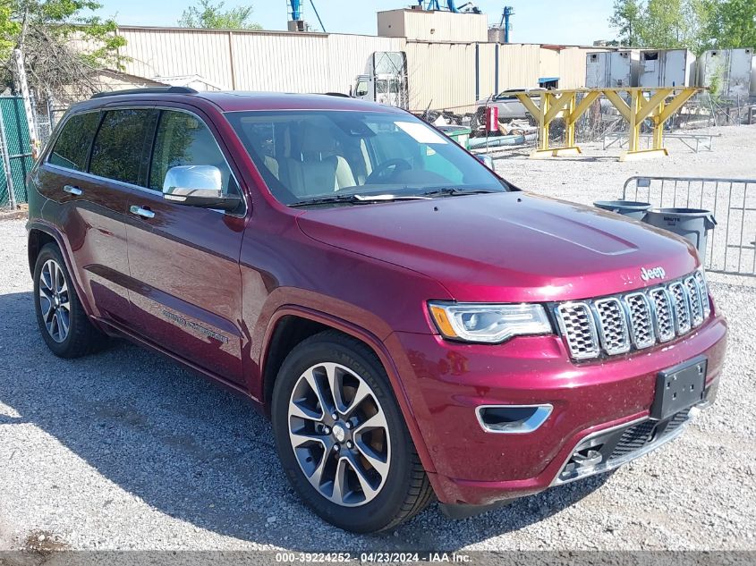 2017 JEEP GRAND CHEROKEE OVERLAND 4X4