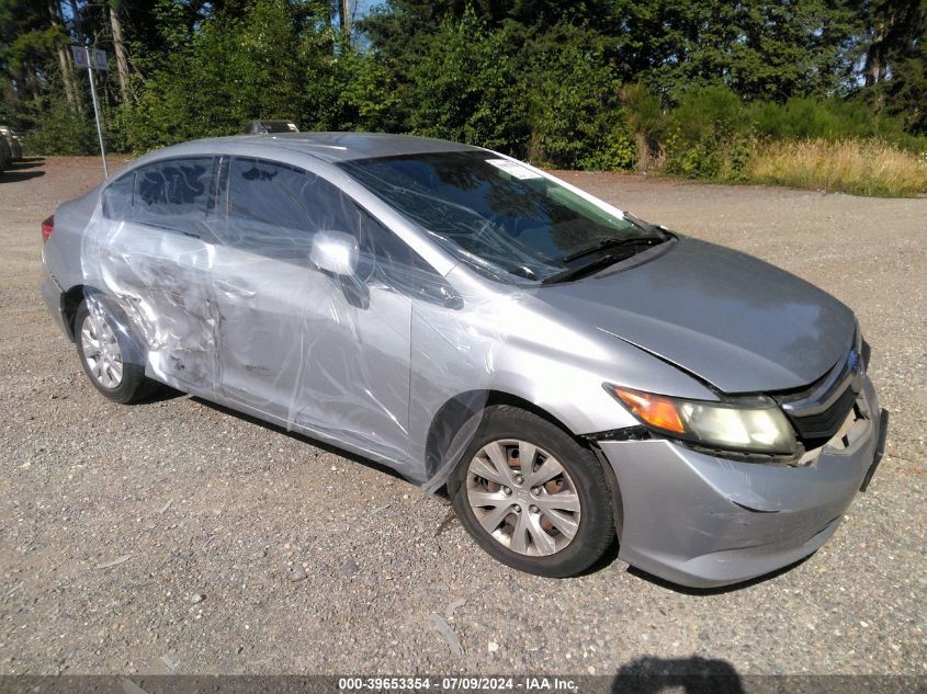 2012 HONDA CIVIC LX