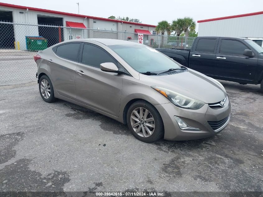 2014 HYUNDAI ELANTRA SE/SPORT/LIMITED