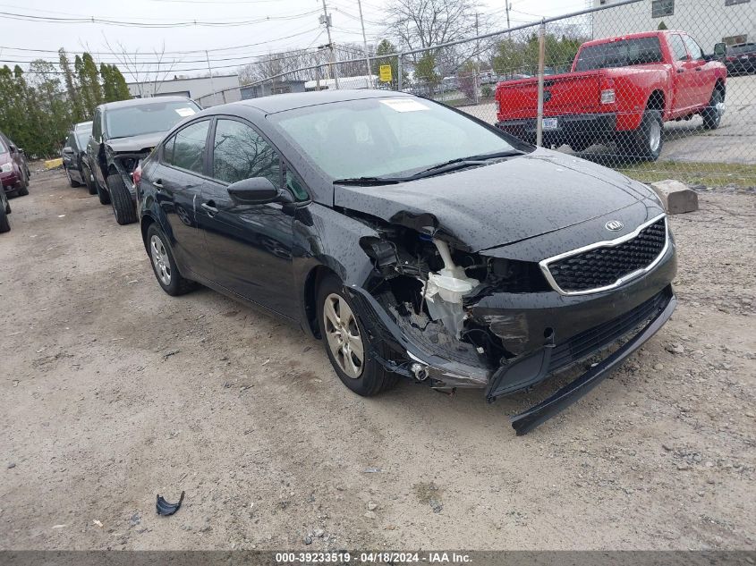 2018 KIA FORTE LX