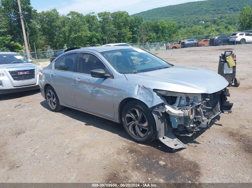 2016 HONDA ACCORD LX