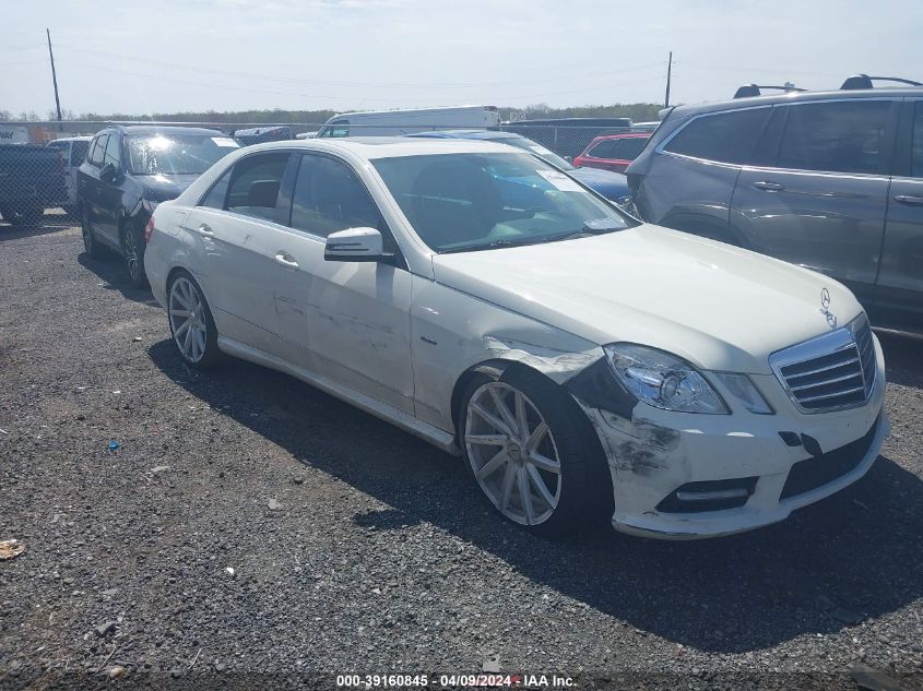 2012 MERCEDES-BENZ E 350 4MATIC