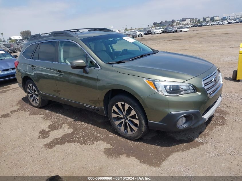 2016 SUBARU OUTBACK 2.5I LIMITED