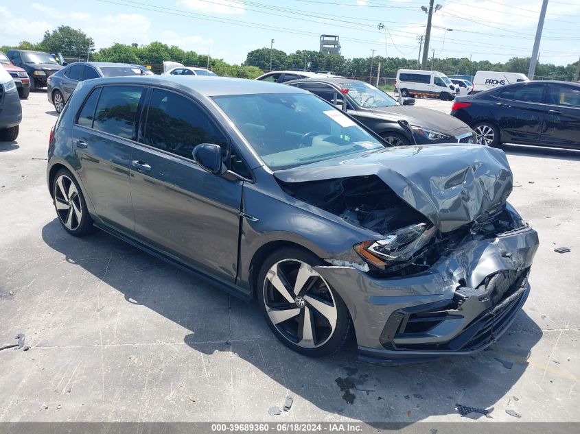 2018 VOLKSWAGEN GOLF R 2.0T W/DCC   NAVIGATION