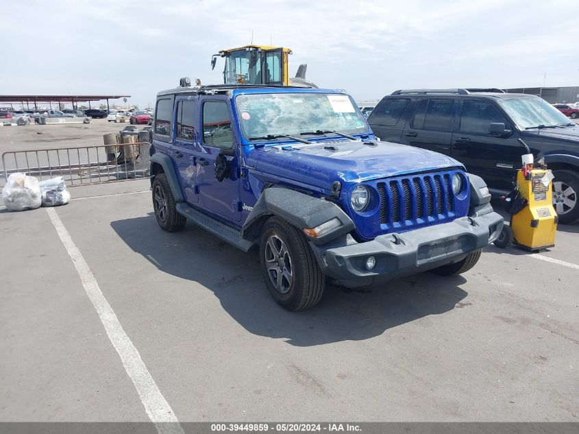 2018 JEEP WRANGLER UNLIMITED SPORT S 4X4