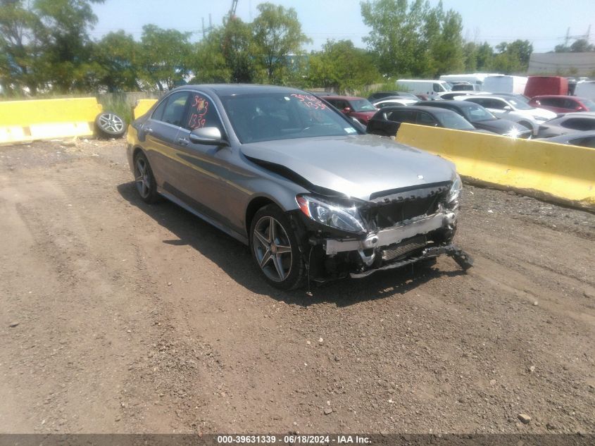 2015 MERCEDES-BENZ C 300 4MATIC