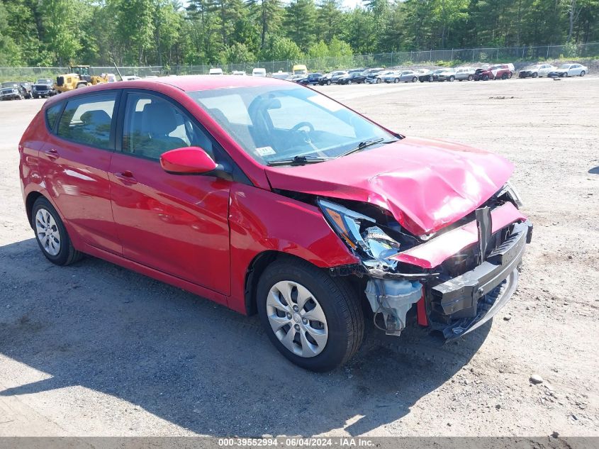 2016 HYUNDAI ACCENT SE