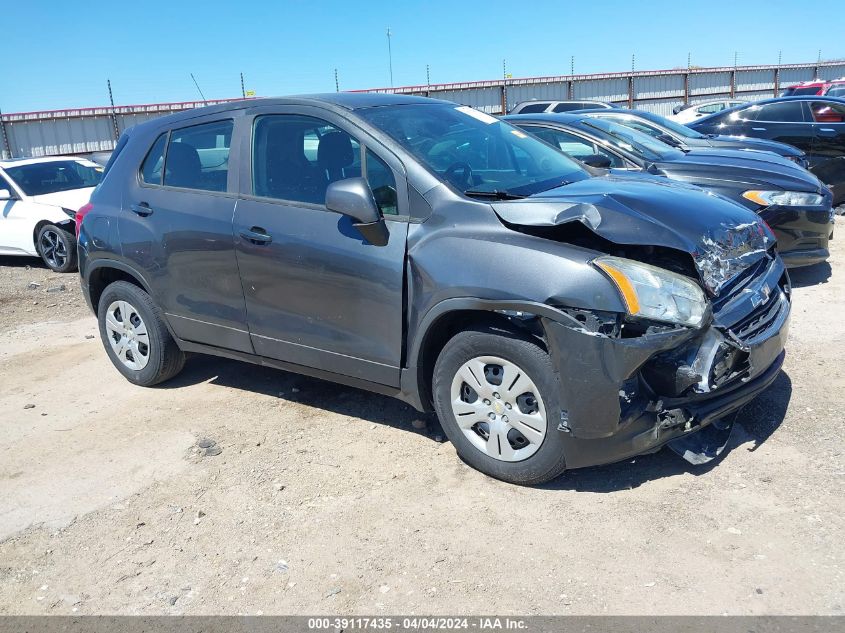 2016 CHEVROLET TRAX 1LS