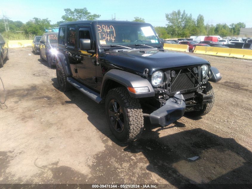 2020 JEEP WRANGLER UNLIMITED SPORT ALTITUDE 4X4