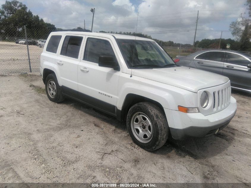 2016 JEEP PATRIOT SPORT