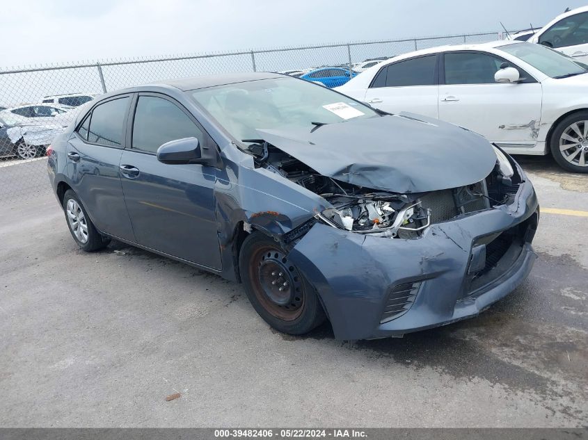 2016 TOYOTA COROLLA LE