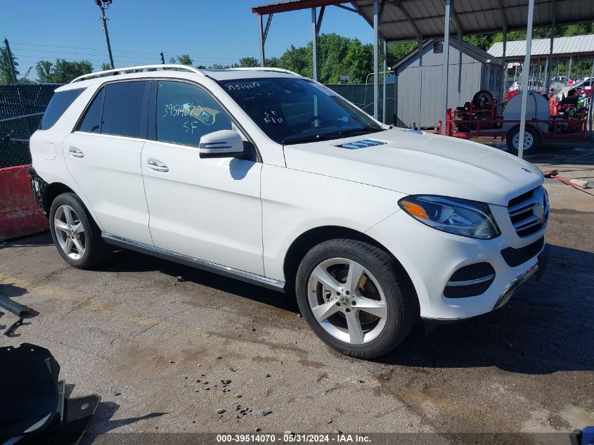 2018 MERCEDES-BENZ GLE 350 4MATIC