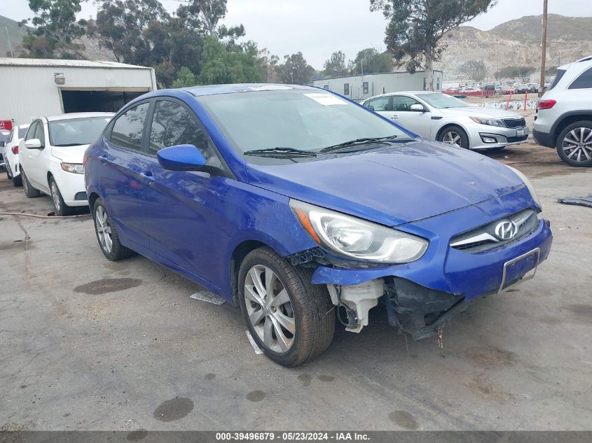 2012 HYUNDAI ACCENT GLS