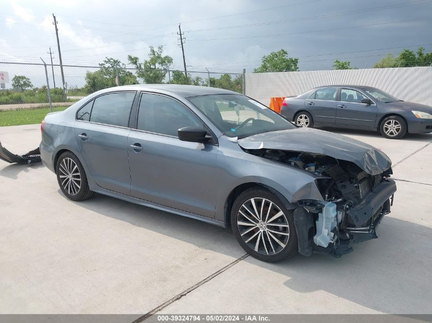 2015 VOLKSWAGEN JETTA 1.8T SPORT