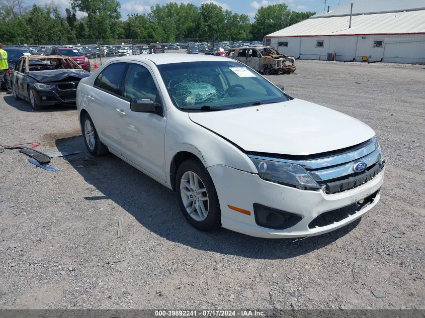 2010 FORD FUSION S