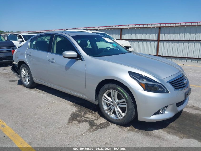 2011 INFINITI G37X