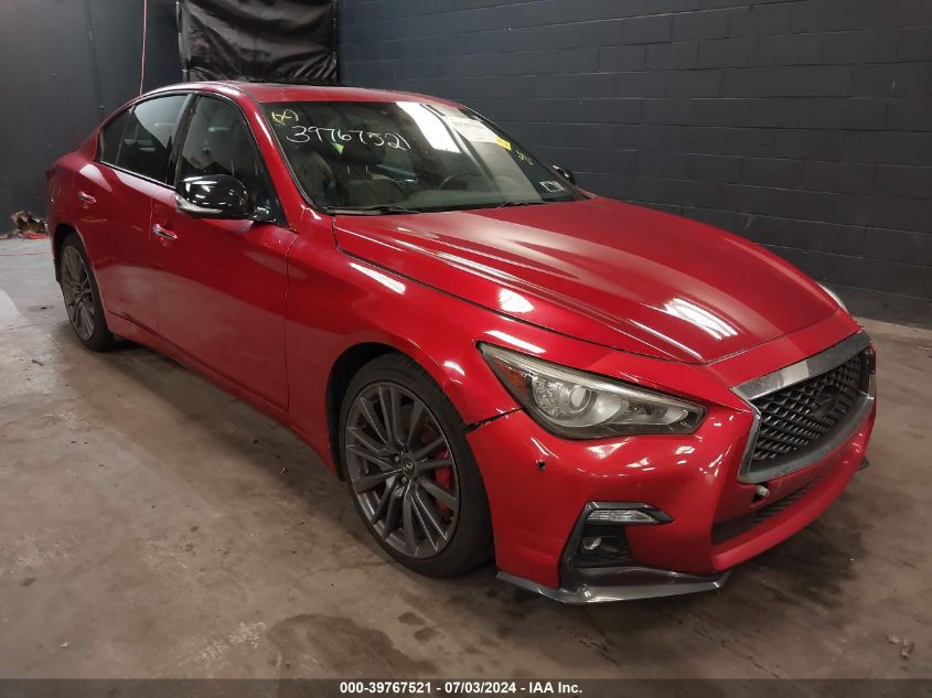 2018 INFINITI Q50 3.0T RED SPORT 400