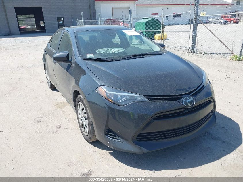 2019 TOYOTA COROLLA LE