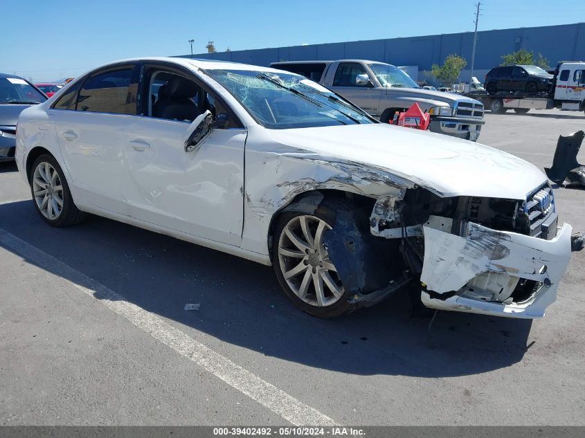 2013 AUDI A4 2.0T PREMIUM