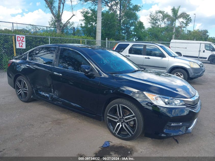 2017 HONDA ACCORD SPORT