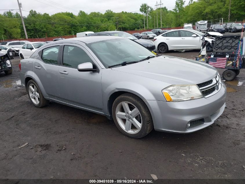 2013 DODGE AVENGER SXT