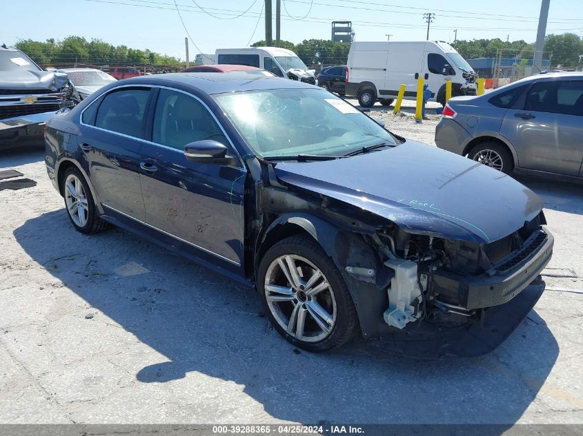 2015 VOLKSWAGEN PASSAT 2.0L TDI SEL PREMIUM