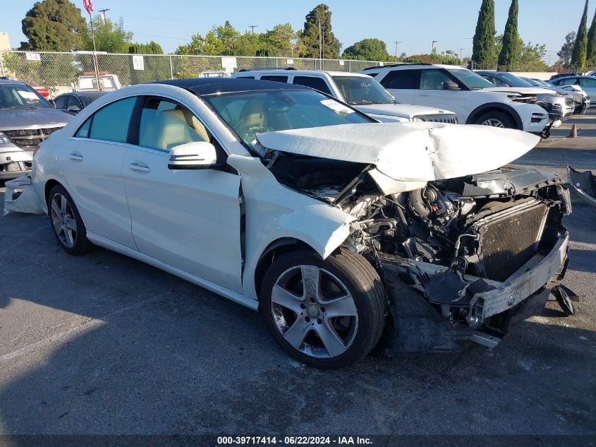 2016 MERCEDES-BENZ CLA 250