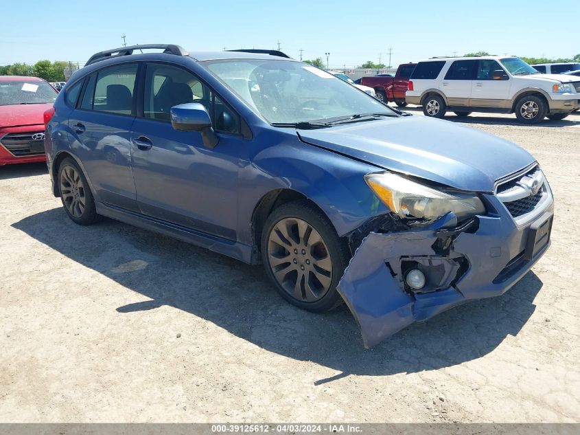 2013 SUBARU IMPREZA 2.0I SPORT PREMIUM