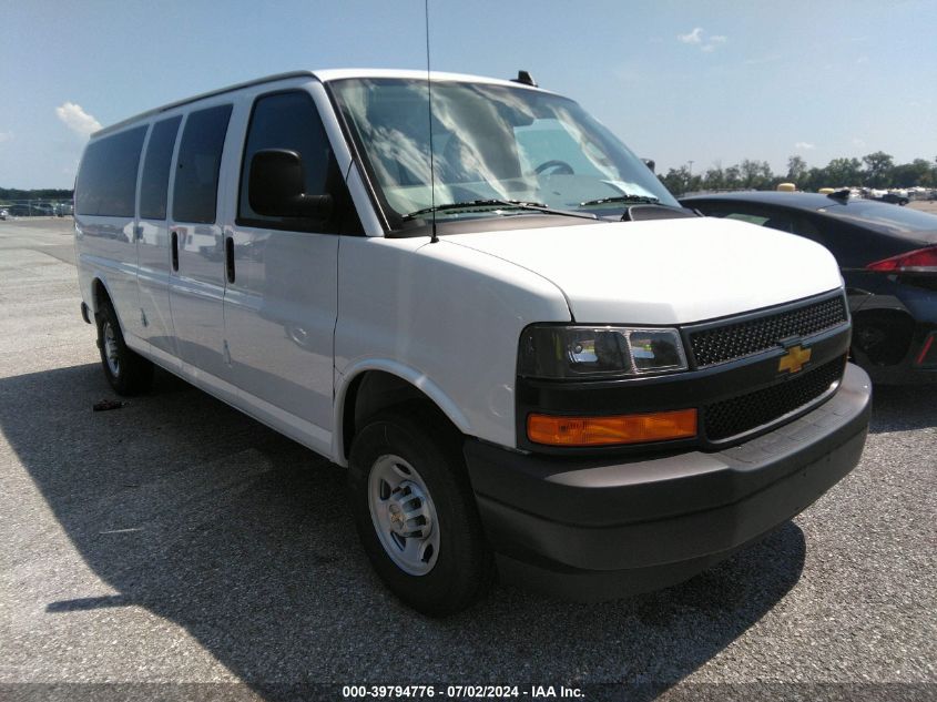 2024 CHEVROLET EXPRESS PASSENGER RWD 3500 EXTENDED WHEELBASE LS