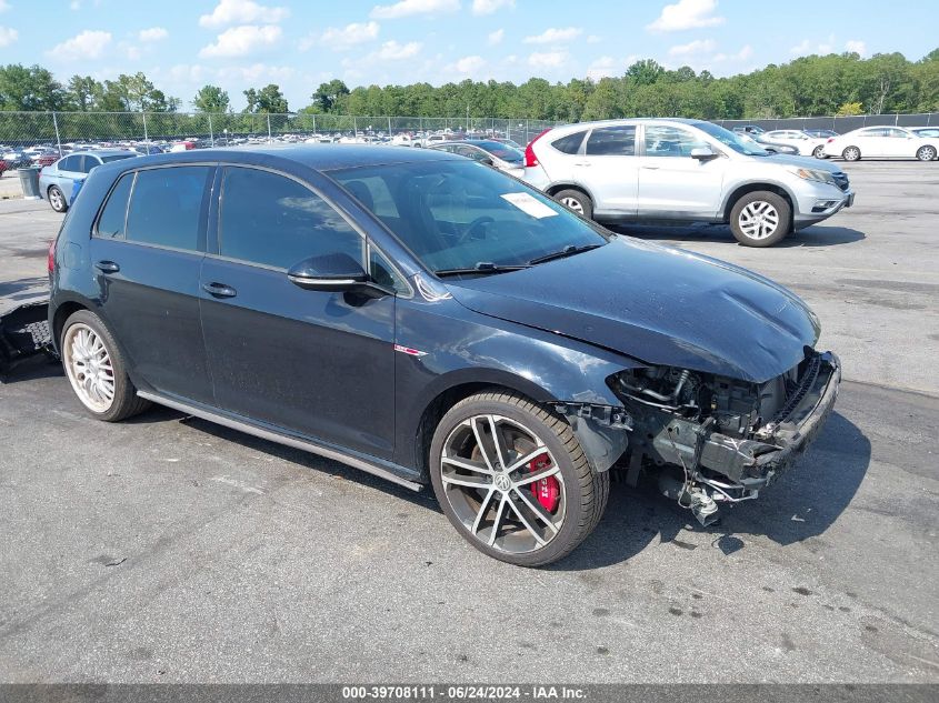 2017 VOLKSWAGEN GOLF GTI SPORT 4-DOOR