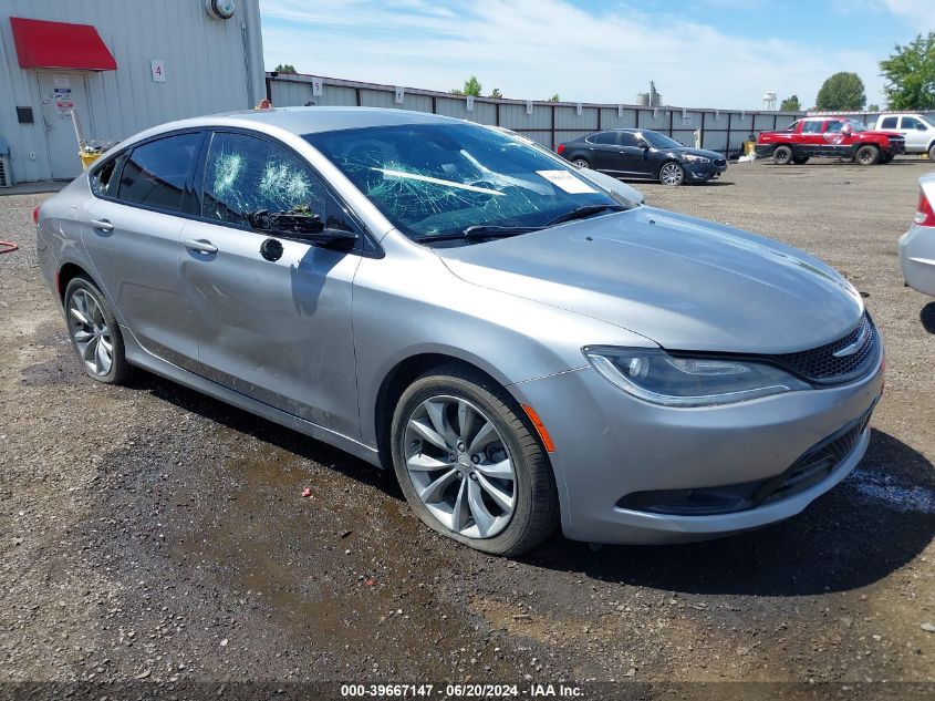 2015 CHRYSLER 200 S