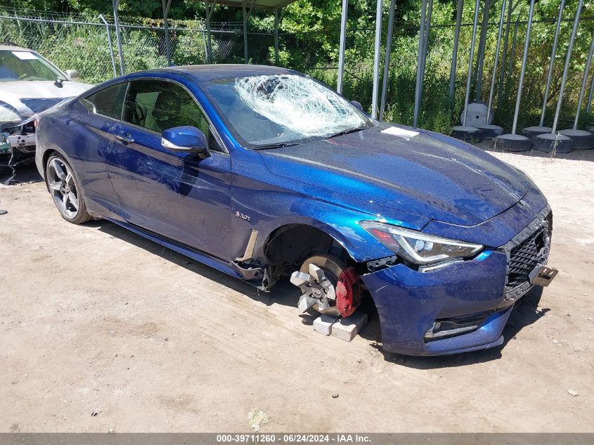 2018 INFINITI Q60 3.0T RED SPORT 400