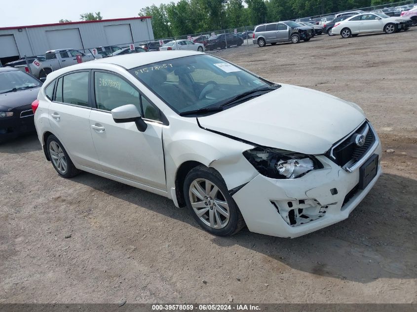 2015 SUBARU IMPREZA 2.0I PREMIUM